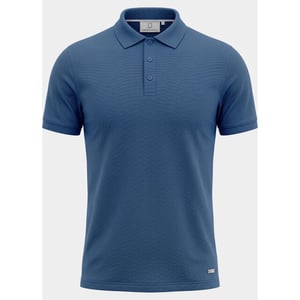 Born with Appetite Polo heren arto polo bwa25108ar22/268 jeans blue
