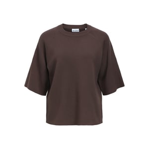 Object objreynard 2/4 knit pullover noos 23045103 seal brown