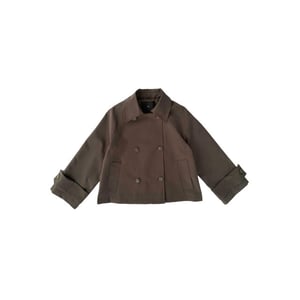 WithBlack Wbljimberly short trench coat