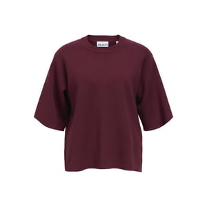 Object objreynard 2/4 knit pullover noos 23045103 windsor wine