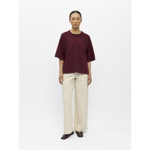 Object objreynard 2/4 knit pullover noos 23045103 windsor wine