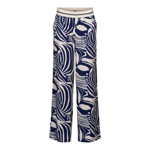 &Co Woman &co women broek nessy weave blue multi