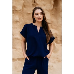 &Co Woman &co women top nola ink blue