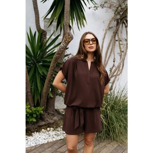 &Co Woman &co women short liara chocolate
