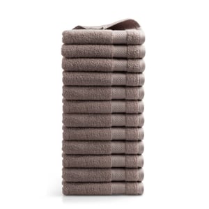 DoubleDry Handdoeken 50 x 100 set van 12 hotel kwaliteit 500 g/m2 12x