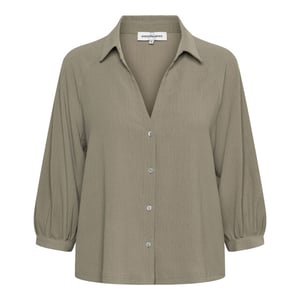 &Co Woman &co women blouse marijke khaki