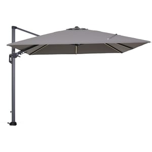 Garden Impressions Hawaii lumen parasol 300x300 cm licht grijs