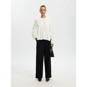 Selected Femme slwjonna ls top 16101819 egret
