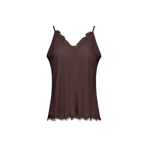 Studio Anneloes mitzie lace top 13955 8700 espresso