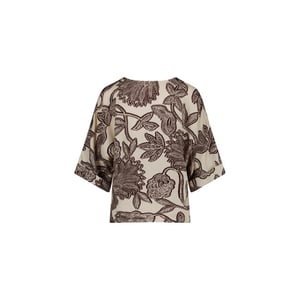 Studio Anneloes madison flower top 13962 1486 /chestnut