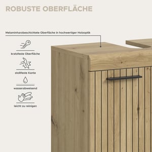 Furnilux Badcombinatie met spiegelkast 4-delige set in moderne badkamer