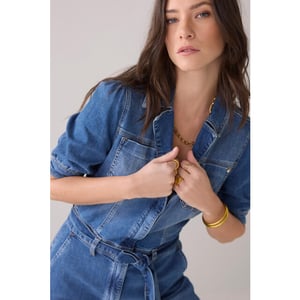 Summum 4s2555-5155 denim jumpsuit comfi stretch d