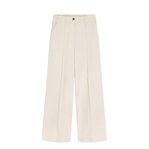 Summum 4s2938-12365 trousers wide leg cotton blend
