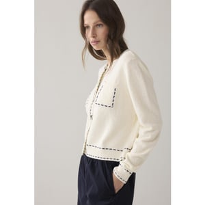 Summum 7s7995-70072 cardigan frisee knit