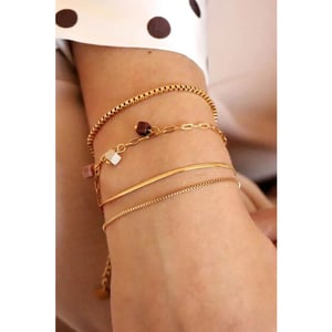 Label Kiki Baby smooth snake bracelet