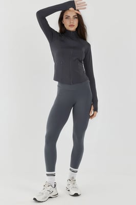 Aansluitende Gebreide Coltrui Actieve Top