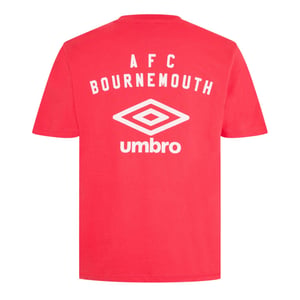 Castore Heren AFC Bournemouth Performance voetbalshirt (Rood)