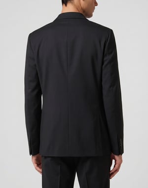 Regular Fit Blazer Rever 2 Bottoni