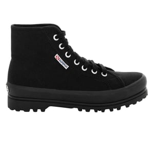 Superga Dames/Dames 2341 Alpina Canvas Hoge Top Schoenen (Zwart)
