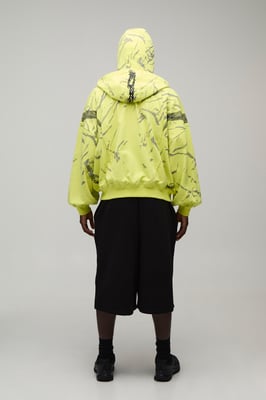 Afterlight Balaclava Printed Zip Thru Hoodie