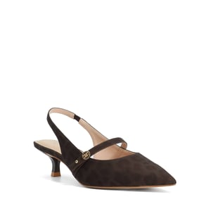Dune Ladies Charma - 2 Part Bow Front Court Shoe