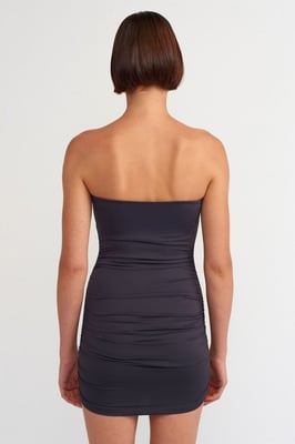 Strapless Bodycon Mini Jurk