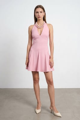 Halternek Skater Mini Jurk