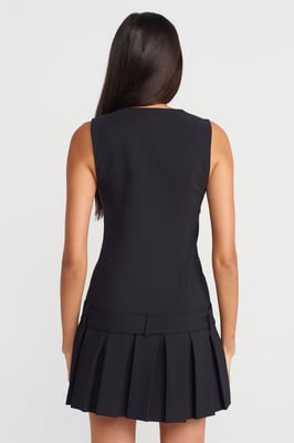 Aansluitende Mini-jurk met Ceintuur