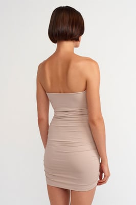 Strapless Bodycon Mini Jurk