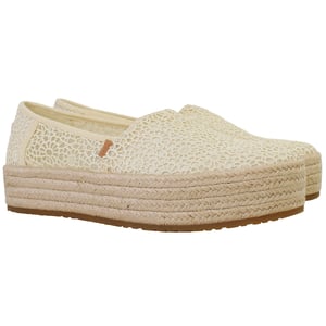 Toms Valencia Womens Off White Espadrilles