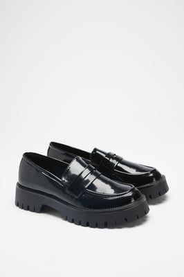 Faith: Dani Faux Leather Chunky Loafers