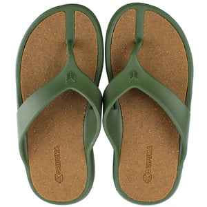 Cariuma Ibitu Unisex Green Flip-Flops