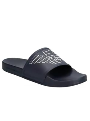 Emporio Armani heren slippers met adelaarmotief