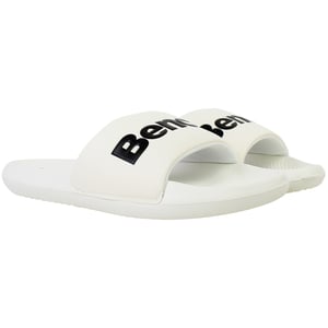 Bench Cruise Mens White Sliders