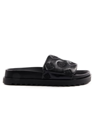 Guess Fabio Logo 4G Peony Slide voor dames