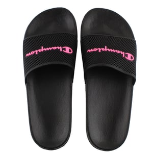 Champion Daytona Womens Black Sliders