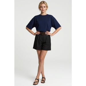 WithBlack Wblcapri oversized tee