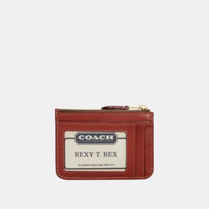 Essential Mini Id Card Case In Signature Canvas