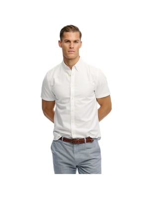 Superdry herenoverhemd in preppy Oxford-stijl