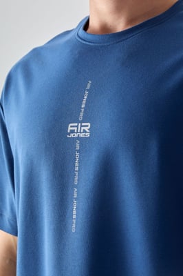 Oversized Geprinte Crew Neck T-shirt