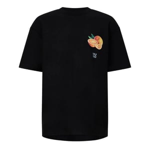 Hugo Heren Oranje Crew Neck Regular T-shirt (Zwart)