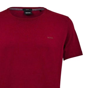 Boss Heren Tessler 33 Regular T-Shirt (Donkerrood)