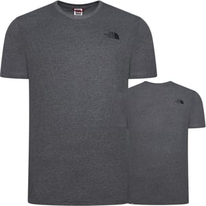 The North Face Mens Simple Dome T Shirt Grey