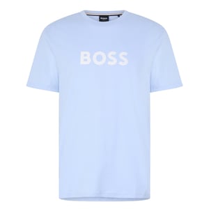 Boss Heren Hbw Logo T-Shirt (Lichtblauw)