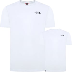 The North Face Mens Simple Dome T Shirt White
