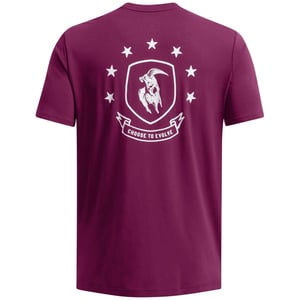 Under Armour Heren Project Rock T-Shirt (Paars)