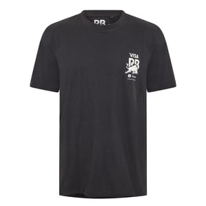 Hugo Heren Vcarb Regular T-Shirt (Zwart)