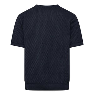 Duck and Cover Mataso-T-shirt i jacquard för män (Blå)