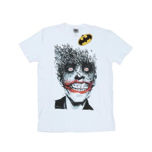 DC Comics Mens Batman The Joker Bats T-Shirt (White)