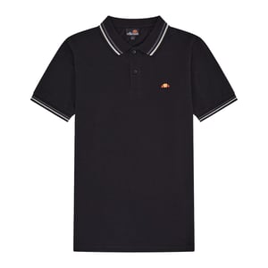 Ellesse Heren Rooks Poloshirt (Zwart/Grijs)